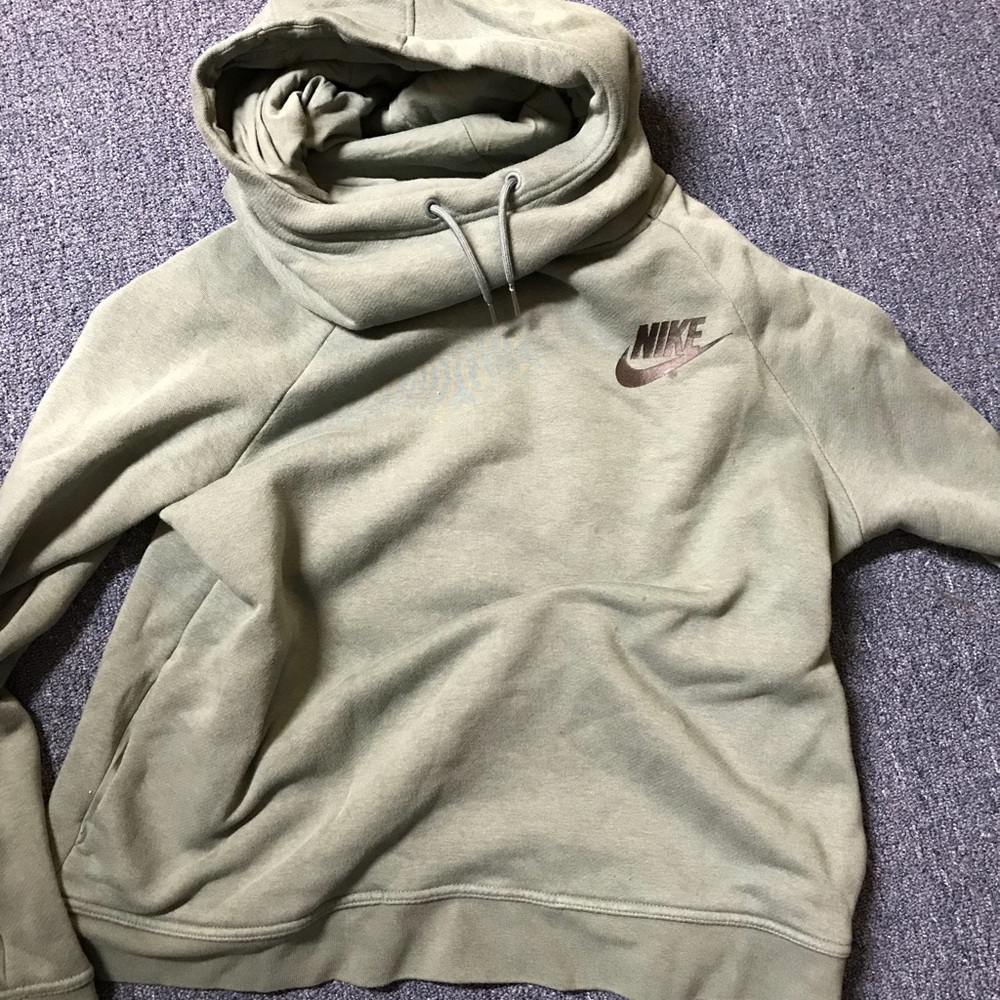 Blue green Nike sweatshirt